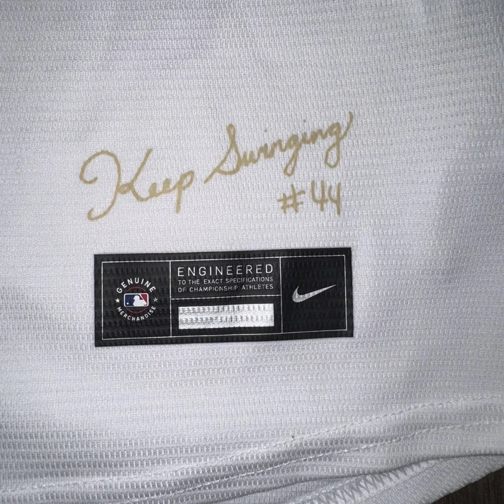 Nike Women's Atlanta Braves City Connect Baseball White Jersey Medium MLB